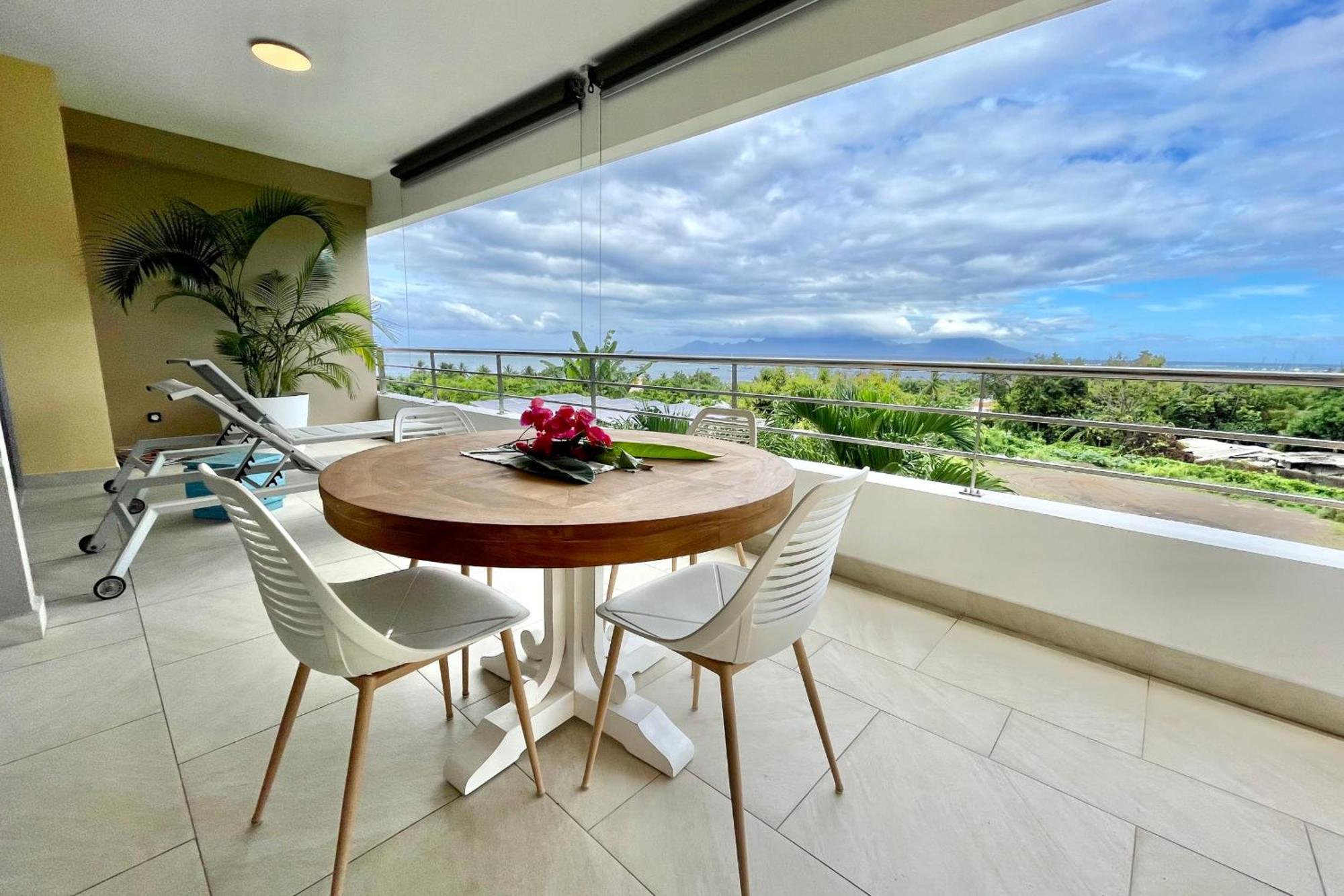 Manuia Luxury Apartment - Tahiti Punaauia -Wi-Fi Netflix Pool & Gym Exterior foto